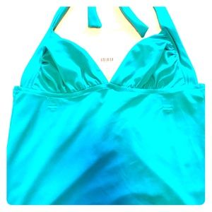 J. Crew Halter tankini top